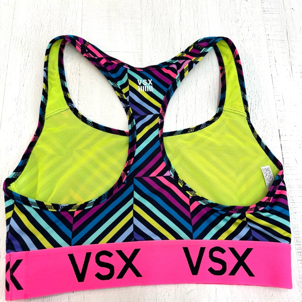 VSX Women's Geometric Colorful Size S Sports Bra Trio - Picture 7 of 13